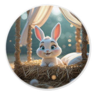 Haiku the Bunny Knob