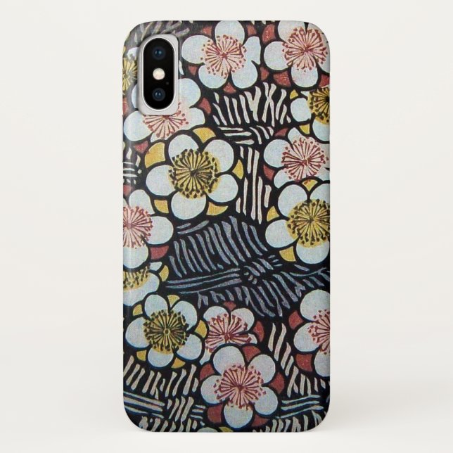 HAIKU / WHITE SPRING FLOWERS Case-Mate iPhone CASE (Back)