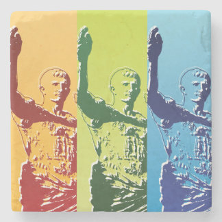 Hail Caesar Stone Coaster