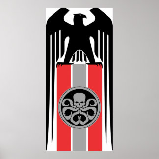 Hail Hydra Tapestry  Poster