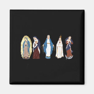 Hail Mary Full Of Grace, Blessed Virgin Mary, Bibl Magnet