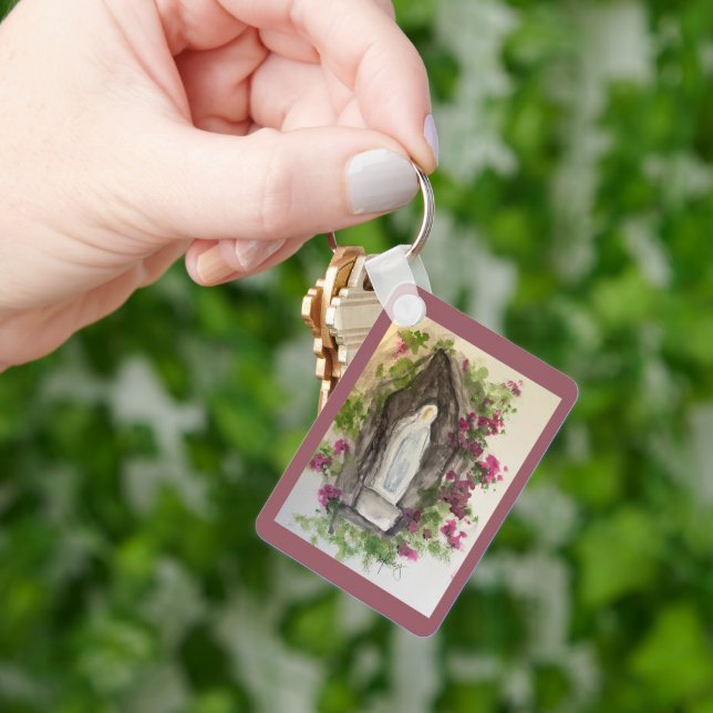 Hail Mary Keychain (Hand)