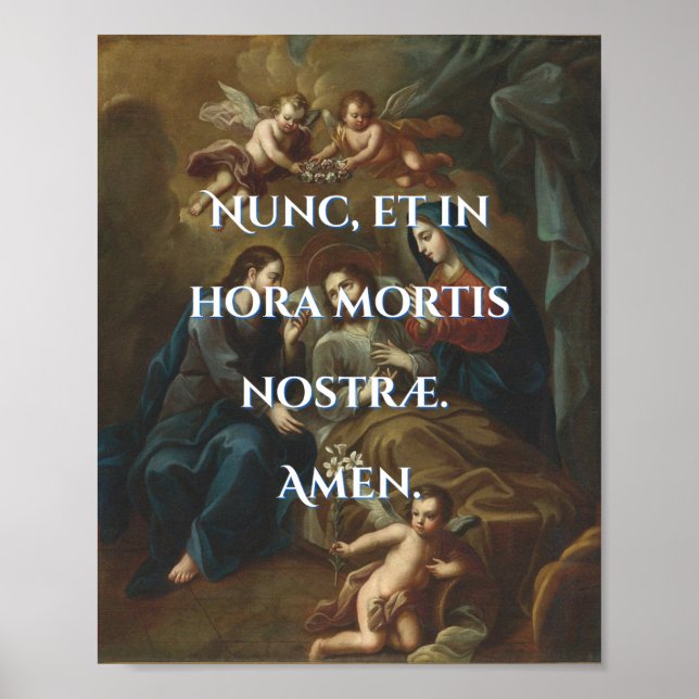 Hail Mary Part 4 Print (Front)