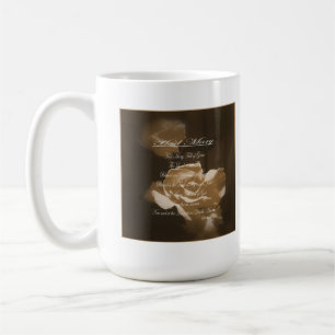 Hail Mary Prayer Coffee Mug