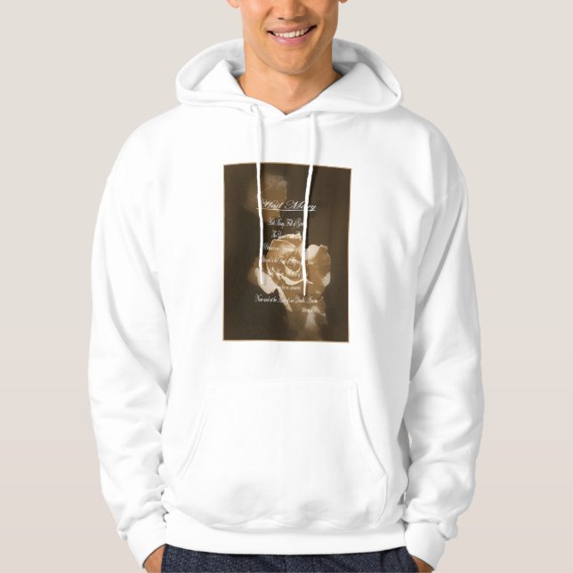 Hail Mary Prayer  Hoodie (Front)