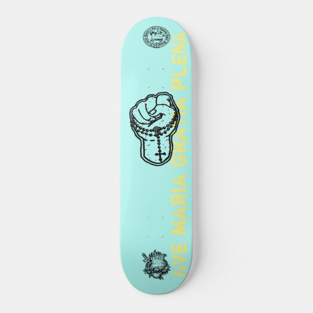 Hail Mary - Skateboard, 8 1/8" Deck Skateboard (Front)