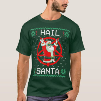 Hail Père Noël Ugly Christmas Sweat Party Hommes F