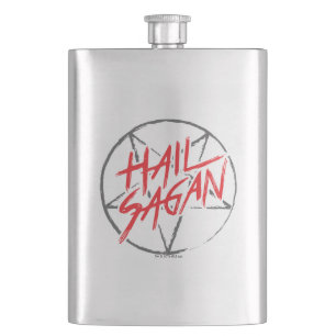 Hail Sagan Hip Flask
