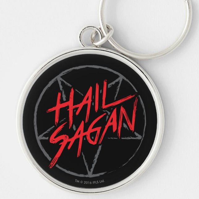 Hail Sagan Keychain (Front)