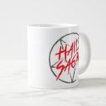 Hail Sagan Large Coffee Mug<br><div class="desc">All hail astronomer god Carl Sagan! Known for saying "If you want to make an apple pie from scratch,  you must first create the universe"….genious!</div>