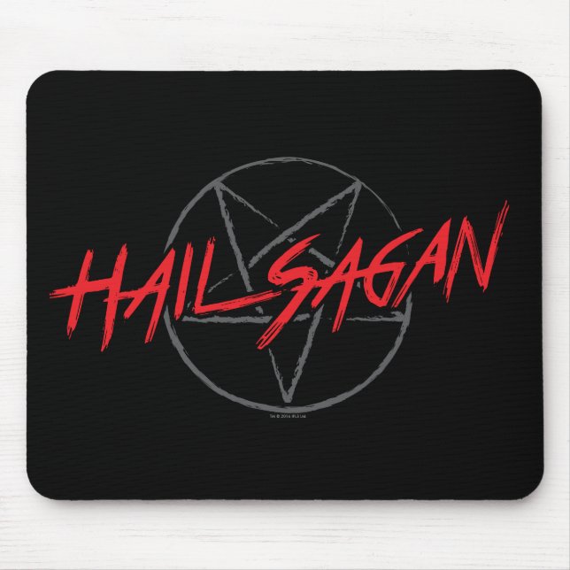 Hail Sagan Mouse Pad (Front)