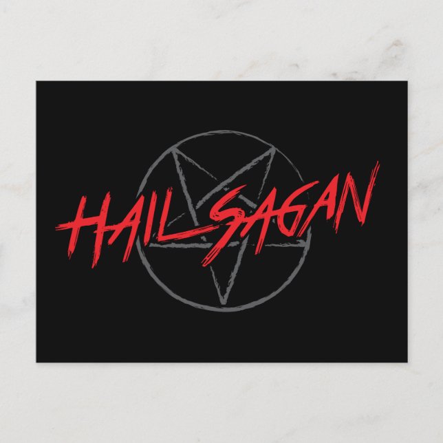 Hail Sagan Postcard (Front)