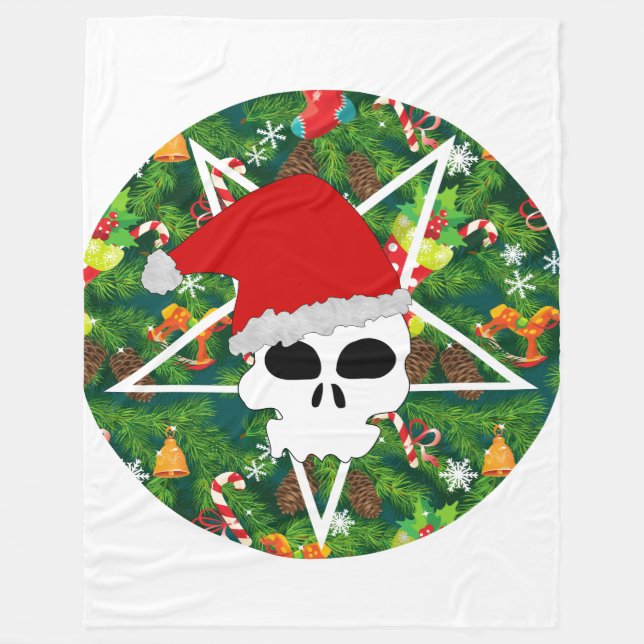 hail santa blanket (Front)