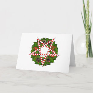 Hail Santa Holiday Card
