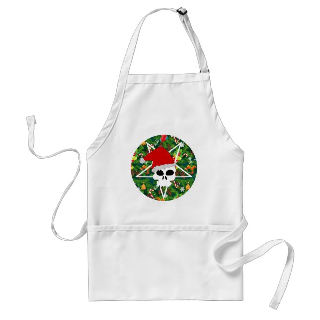 hail santa standard apron (Front)