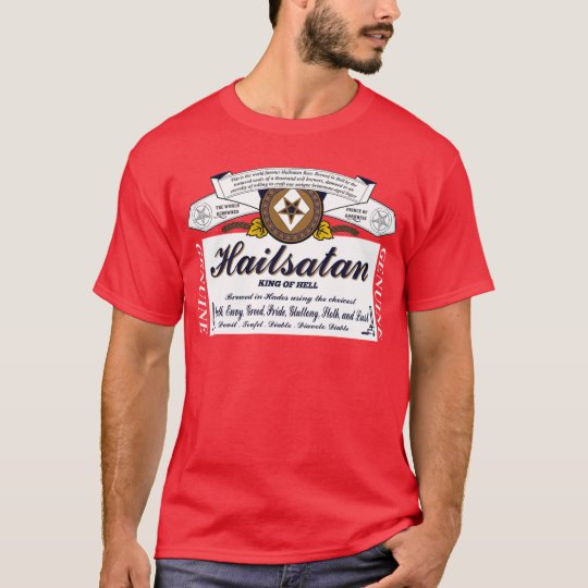 Hail Satan Beer Shirt