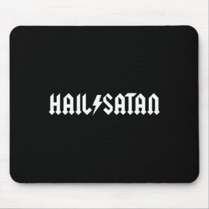 Hail Satan Rock Star Mouse Pad