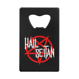 Hail Seitan Credit Card Bottle Opener