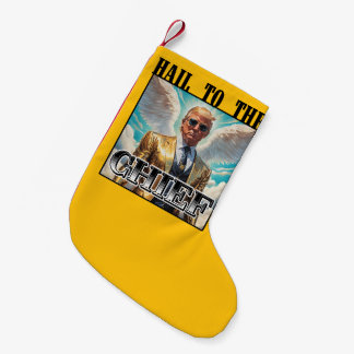 Hail to the chief - Trump 2024 Small Christmas Stocking