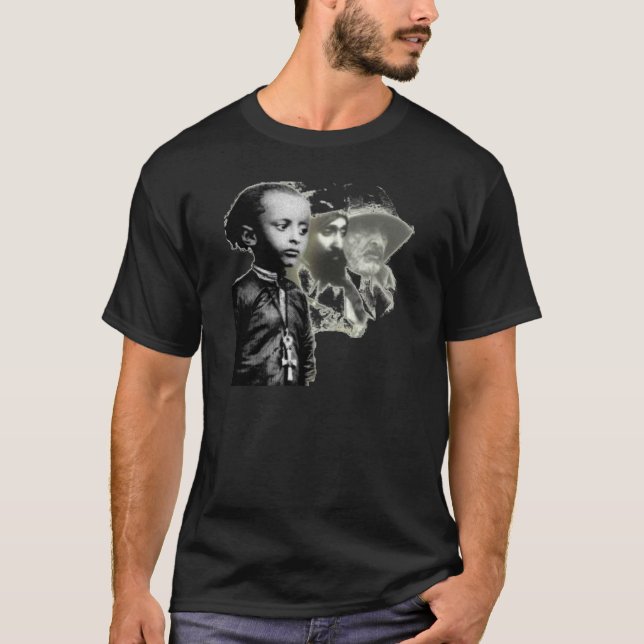 Haile Selassie à travers le T-shirt de l'âge (Devant)