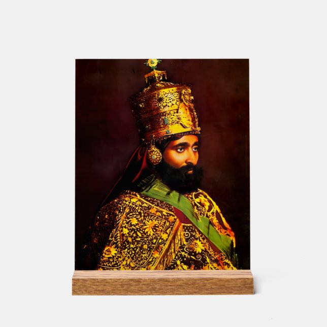 Haile Selassie - HIM - Rastafari - Carte postale (Recto)