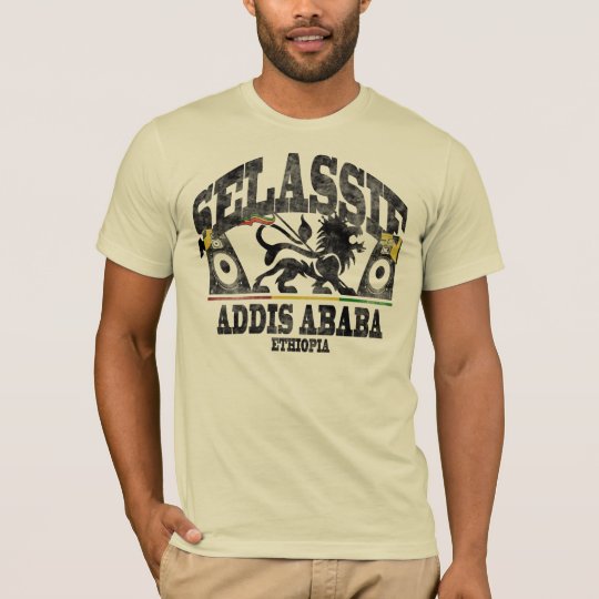 Haile Selassie I Addis Ababa Sound System Vintage T-Shirt