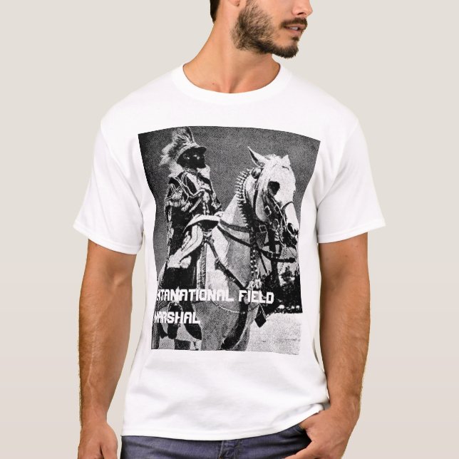 Haile Selassie I - Field Marshal T-Shirt (Front)