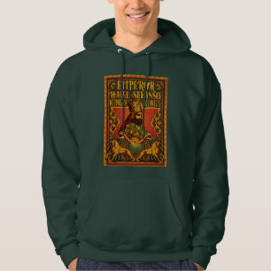 Haile Selassie I HIM Jah Rastafari Rasta Jah Bless Hoodie