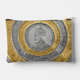 Haile Selassie Jah Rastafari Reggae Rasta Roots Accessory Pouch