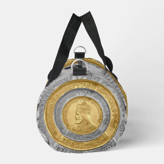 Haile Selassie Jah Rastafari Reggae Rasta Roots  Duffle Bag (Left)