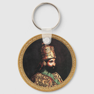 Haile Selassie - Jah Rastafari Reggae Roots Shirt Keychain