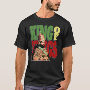 Haile Selassie King Rastafarian T-Shirt