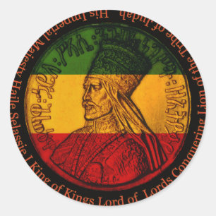 Haile Selassie Sticker