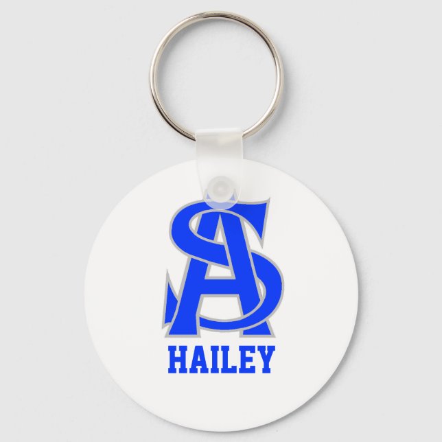 Hailey Keychain (Front)