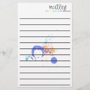 Hailey's Music Stationary Stationery