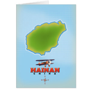 Hainan China map