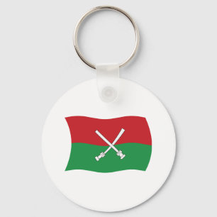 Hainan Li & Miao Flag Keychain