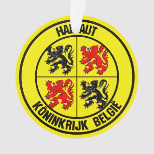 Hainaut Round Emblem Ornament