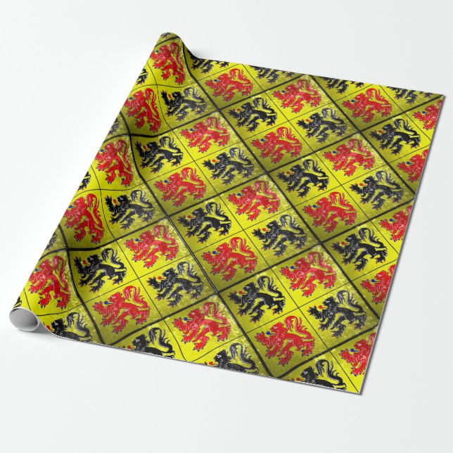 Hainaut Wrapping Paper (Unrolled)