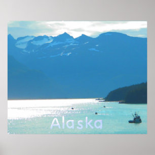 Haines Blue Poster