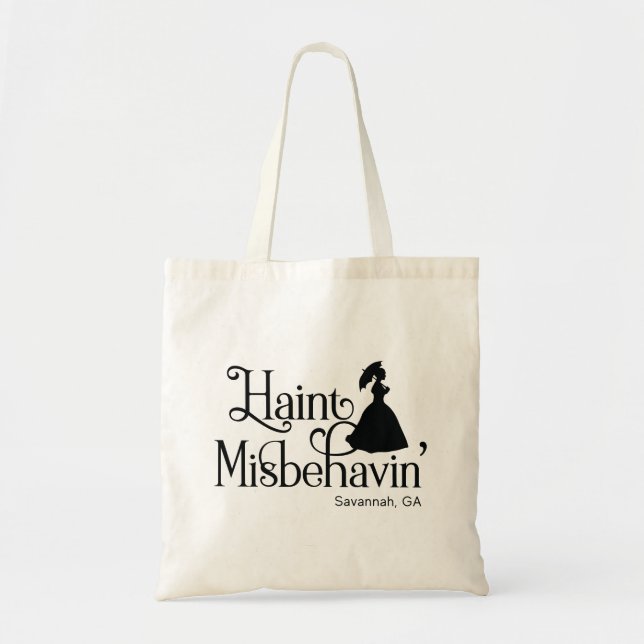 Haint Misbehavin' Tote Bag (Front)