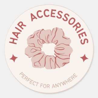 Hair accessories sticker