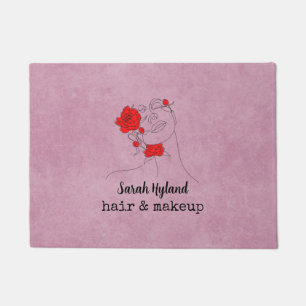 Hair and makeup   doormat