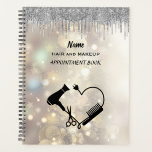 Hair and makeup salon planner