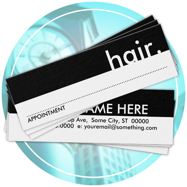 hair appointment card (Creator Uploaded)