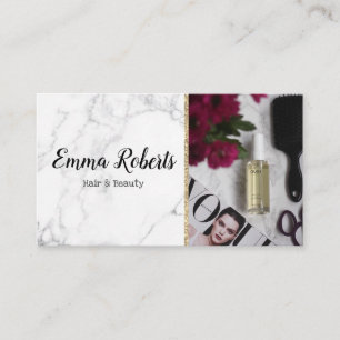 Hair & Beauty Specialist Salon Hairdresser Barber Business Card