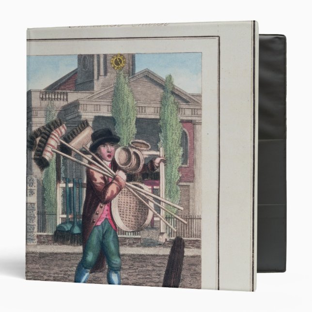 Hair Brooms, Shoreditch Church Binder (Front/Inside)