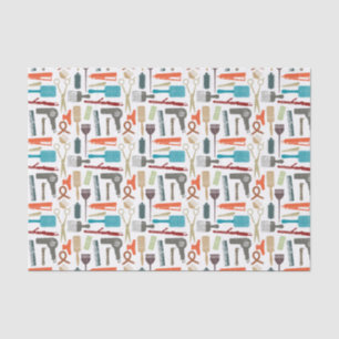 Hair Care Pattern Tissue Paper