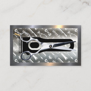 Hair Clippers   Scissors   Barber  Business Card