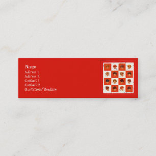 Hair Colour Bingo Business Cards
